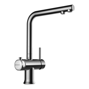 смеситель для кухни - Omoikiri Hotaru-C-WH латунь/хром/белый