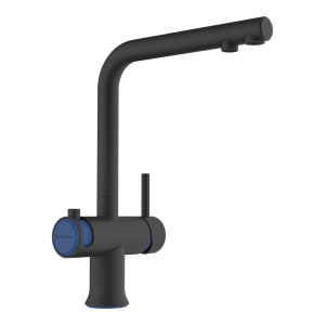 смеситель для кухни - Omoikiri Hotaru-GB-IB латунь/графит/indigo blue