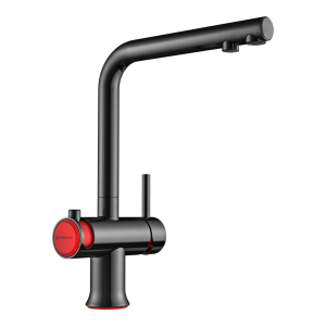 смеситель для кухни - Omoikiri Hotaru-GM-R латунь/вороненая сталь/красный