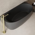 Карбоновая ванна ABBER Karbon AK9004 черная