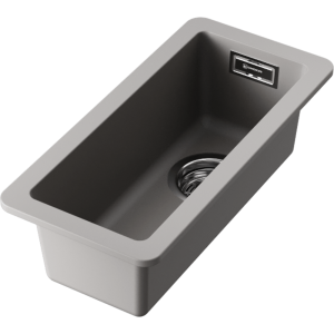 кухонная мойка - Omoikiri Kata 20-U-GR Artgranit/leningrad grey