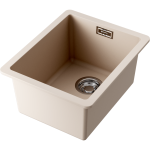 кухонная мойка - Omoikiri Kata 34-U-SA Artgranit/бежевый
