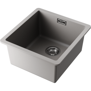 кухонная мойка - Omoikiri Kata 40-U-GR Artgranit/leningrad grey