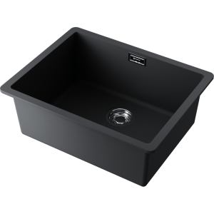 кухонная мойка - Omoikiri Kata 54-U-BL Artgranit/черный