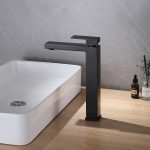 Смеситель ABBER Daheim AF8211B для раковины, черный матовый