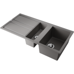 кухонная мойка — Omoikiri Kitagawa 100-2-GR Artceramic/leningrad grey
