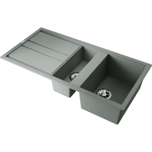 кухонная мойка - Omoikiri Kitagawa 100-2-WG Artceramic/wind green