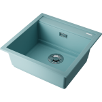 кухонная мойка — Omoikiri Kitagawa 51-AZ Artceramic/azur blue
