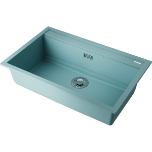 кухонная мойка - Omoikiri Kitagawa 79-LB-AZ Artceramic/azur blue