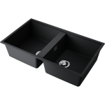 кухонная мойка — Omoikiri Kitagawa 83-2-U-GB Artceramic/графит