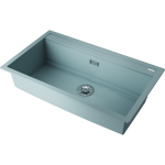кухонная мойка — Omoikiri Kitagawa 86-LB-AZ Artceramic/azur blue