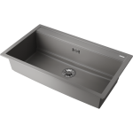 кухонная мойка — Omoikiri Kitagawa 86-LB-GR Artceramic/leningrad grey