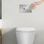 Кнопка смыва сенсорная ABBER AC0122S хром глянцевый