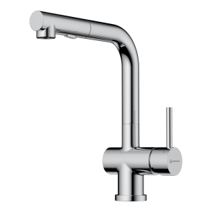 смеситель для кухни - Omoikiri Koriyama-SB-BN нерж. сталь/нержавеющая сталь