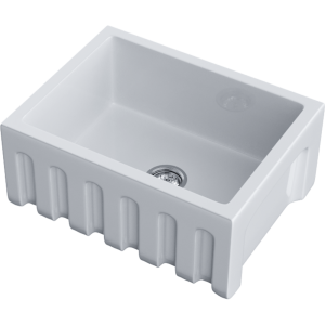 кухонная мойка - Omoikiri Mikura 61-WH Glossy Natceramic/белый глянцевый