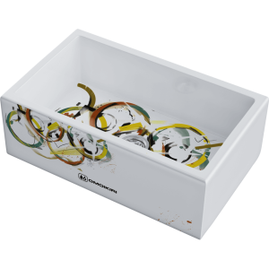 кухонная мойка - Omoikiri Mikura 76-Tokyo 3 Natceramic/белый