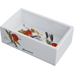 кухонная мойка - Omoikiri Mikura 76-Tokyo Natceramic/белый