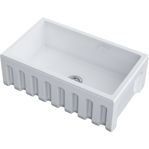 кухонная мойка - Omoikiri Mikura 76-WH Glossy Natceramic/белый глянцевый