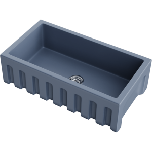 кухонная мойка - Omoikiri Mikura 83-SB Natceramic/smoky blue