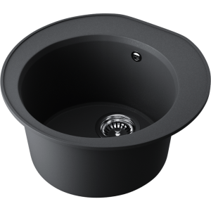 кухонная мойка - Omoikiri Miya 50-R-BL Tetogranit/черный