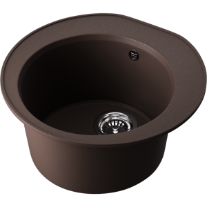 кухонная мойка - Omoikiri Miya 50-R-DC Tetogranit/темный шоколад