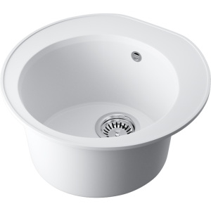 кухонная мойка - Omoikiri Miya 50-R-WH Tetogranit/белый