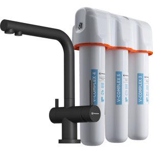 комплект смеситель+фильтр - Nagano-BL-P + Pure drop Lite