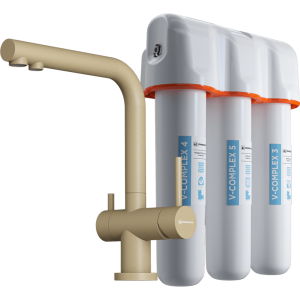 комплект смеситель+фильтр - Nagano-CH-P + Pure drop Lite