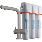 комплект смеситель+фильтр — Nagano-GR-P + Pure drop Lite
