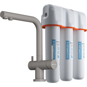 комплект смеситель+фильтр - Nagano-GR-P + Pure drop Lite