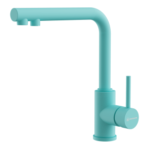 смеситель для кухни - Omoikiri Nakagawa 2 Plus-AZ латунь/azur blue