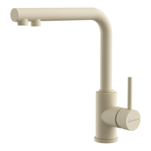 смеситель для кухни - Omoikiri Nakagawa 2 Plus-WH латунь/белый