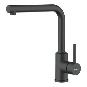 смеситель для кухни - Omoikiri Nakagawa-P-BL латунь/черный