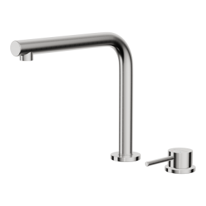 смеситель для кухни - Omoikiri Nara-BN латунь/нержавеющая сталь