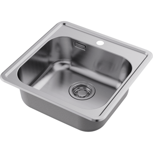 кухонная мойка - Omoikiri Notoro 48-SI Matt нерж.сталь/silver matt