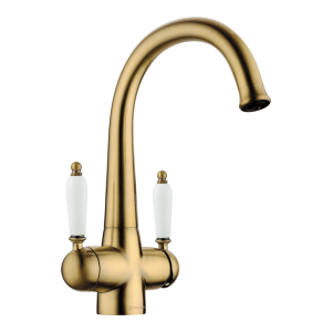смеситель для кухни - Omoikiri Okinawa 2-AB-022 латунь/античная латунь