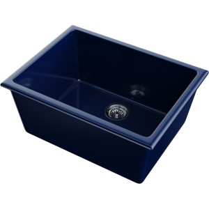 кухонная мойка - Omoikiri Okinoshima 61-U/I-IB Glossy Natceramic/indigo blue глянцевый