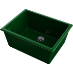 кухонная мойка — Omoikiri Okinoshima 61-U/I-RG Glossy Natceramic/royal green глянцевый