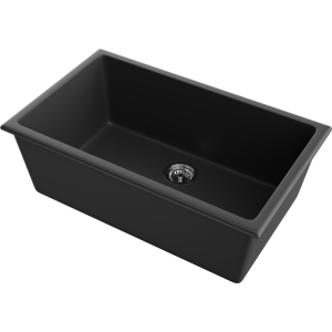кухонная мойка - Omoikiri Okinoshima 76-U/I-BL Natceramic/черный