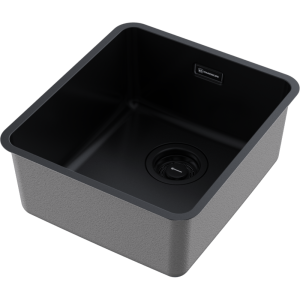 кухонная мойка - Omoikiri Omi 37-U/I Ultra-GB нерж. сталь/графит