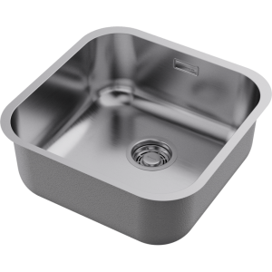 кухонная мойка - Omoikiri Omi 44-U/I Quadro-IN нерж. сталь/нержавеющая сталь