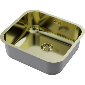 кухонная мойка - Omoikiri Omi 49-U/I-LG нерж. сталь/светлое золото