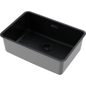 кухонная мойка - Omoikiri Omi 53-U/I Ultra Mini-GB нерж. сталь/графит