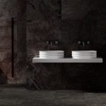 Раковина накладная ABBER Stein AS2650 белая матовая