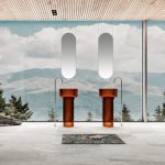 Раковина отдельностоящая прозрачная ABBER Kristall AT2702Opal коричневая