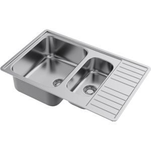 кухонная мойка - Omoikiri Sagami 79-2-IN нерж. сталь/нержавеющая сталь