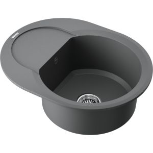 кухонная мойка - Omoikiri Sakaime 60E-PL Tetogranit/платина