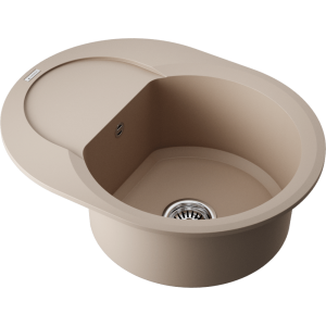 кухонная мойка - Omoikiri Sakaime 60E-SA Tetogranit/бежевый