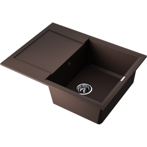 кухонная мойка - Omoikiri Sakaime 68-DC Tetogranit/темный шоколад
