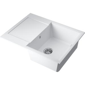 кухонная мойка - Omoikiri Sakaime 68-WH Tetogranit/белый